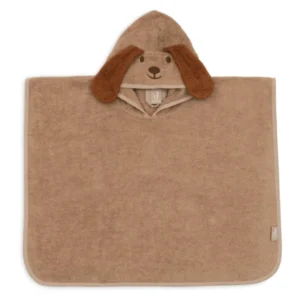 Jollein Badeponcho Frottee - Diego Dog/Charlie Cat - Biscuit — Hauptansicht