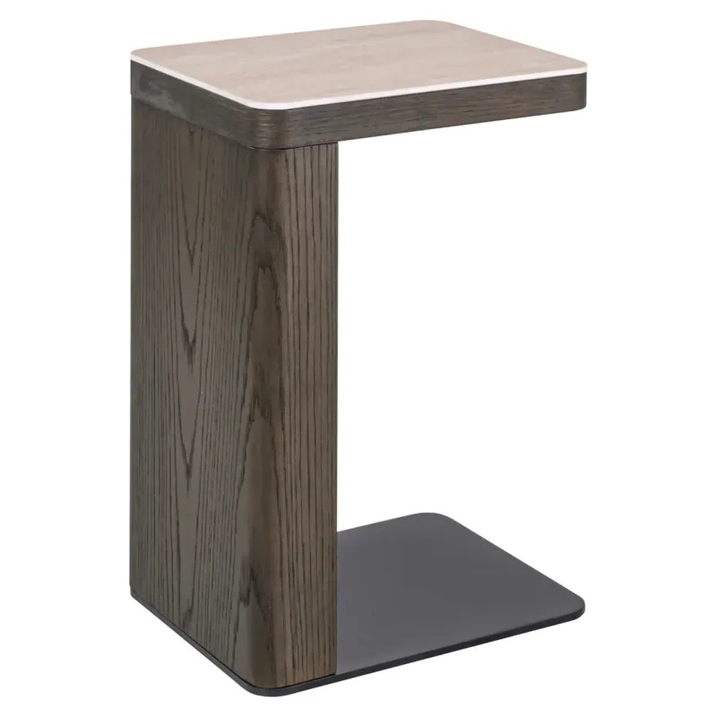 Richmond Interiors Beistelltisch Nando | Braun