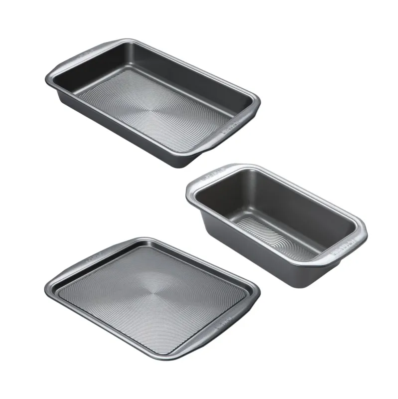 Circulon Momentum 3-teiliges Backformen Set mit Antihaftbeschichtung