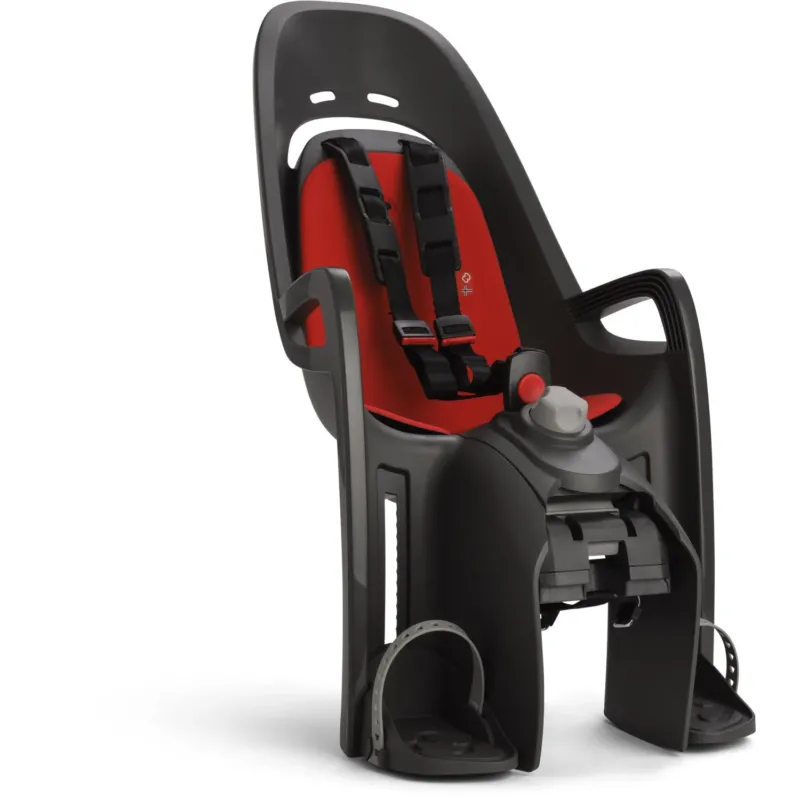 Hamax Dark Grey/Red Padding Zenith Relax Child Bike Plats Rack Mounted