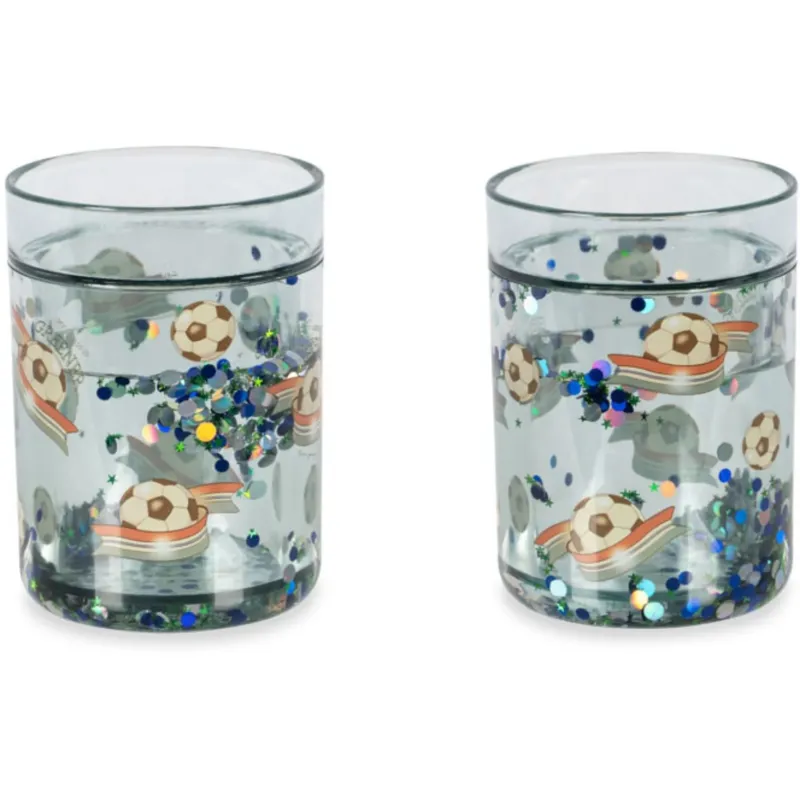 Konges Sløjd Off White/Kick It 2 Pack Glitter Kopper