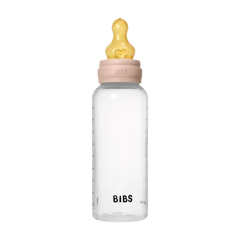 Baby BPA-Free PP Bottle Set 270ml Latex - Blush - BIBS