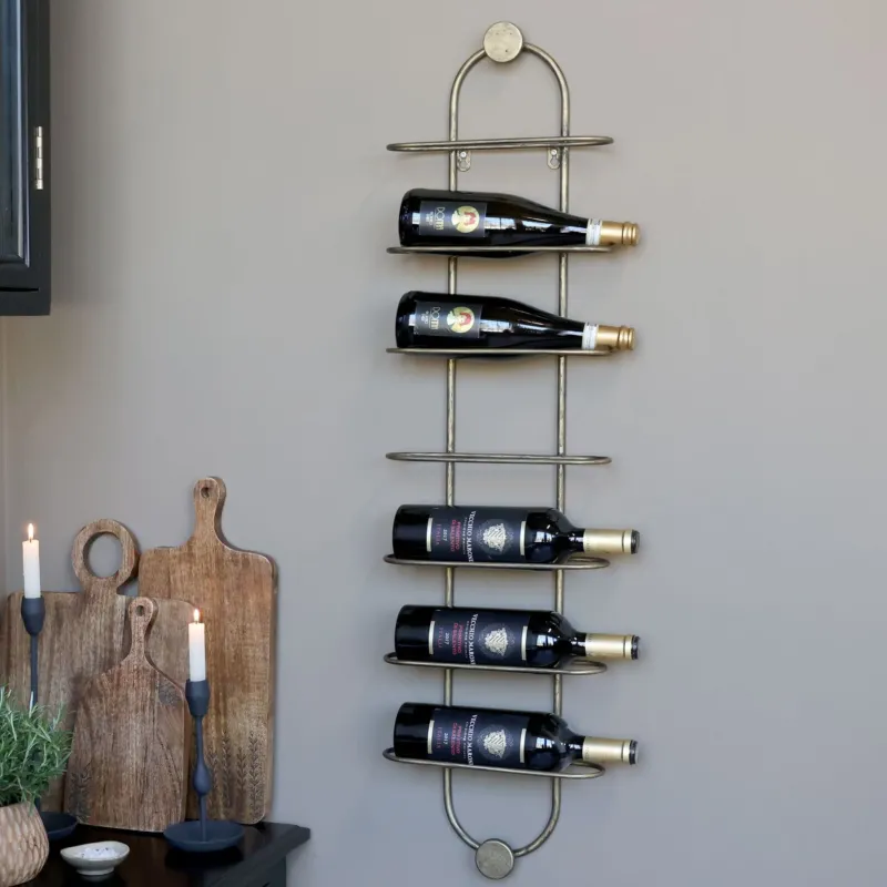 Weinregal für die Wand - Chic Antique