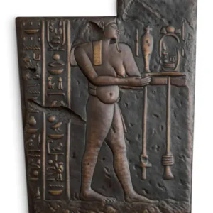 Bronze Carved Wall Object Sebennytos | Eichholtz Miami