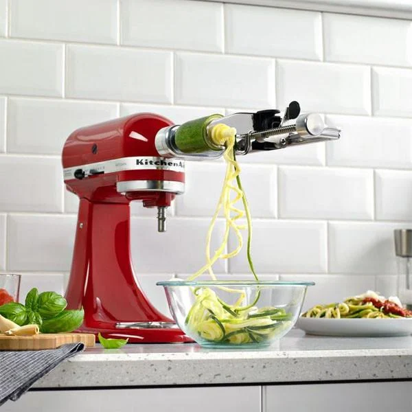 Espiralizador para robot de cocina KitchenAid - Claudia&Julia