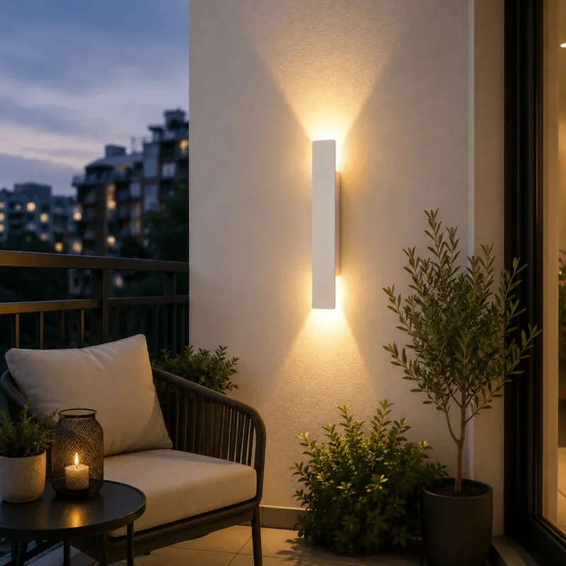 HARMONYLIGHT – Elegante LED-Wandleuchte für Innen- und Außenanwendungen