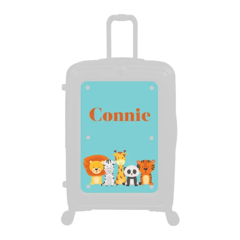 Modify - Personalised Panel (Kids Zoo Animals - Name)