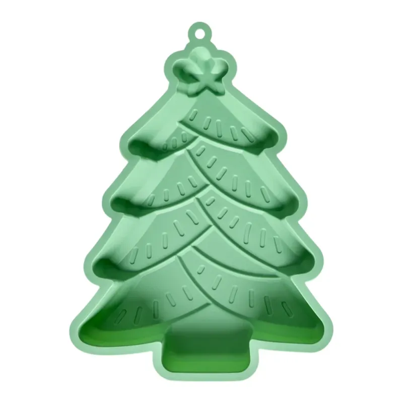 Rice - Weihnachtsbaum Silikon-Backform - Grün
