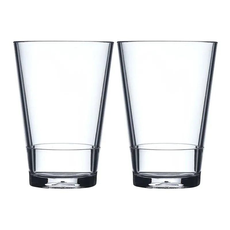 Set de dos vasos de metacrilato Flow de Mepal-MEP106081453100