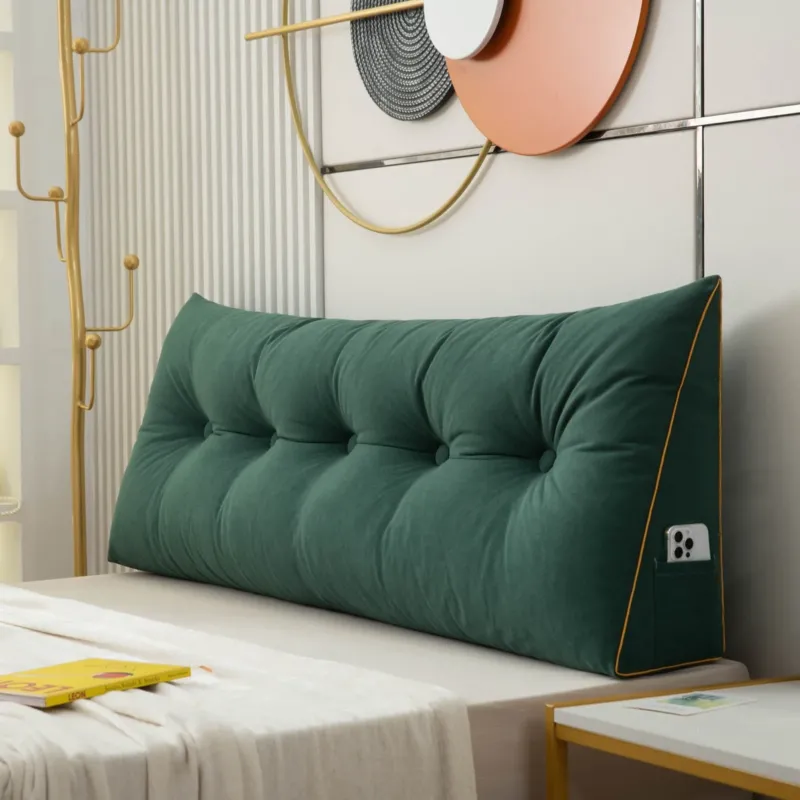 LUXOVEX – Luxury Chic Wedge Pillow for Elegant Everyday Comfort