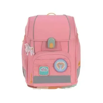 laessig Schulranzen Set 7-teilig Boxy Unique Pink