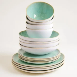 Areia Geschirr-Set classic mint 16-teilig