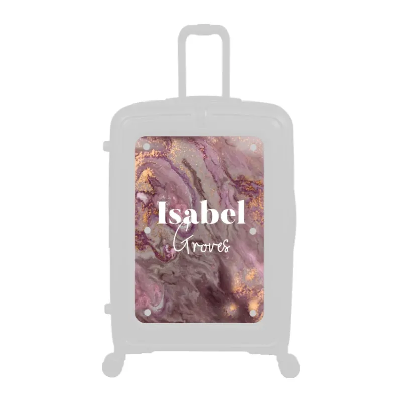 Modify - Personalised Panel (Rose Gold Marble - Double Name)