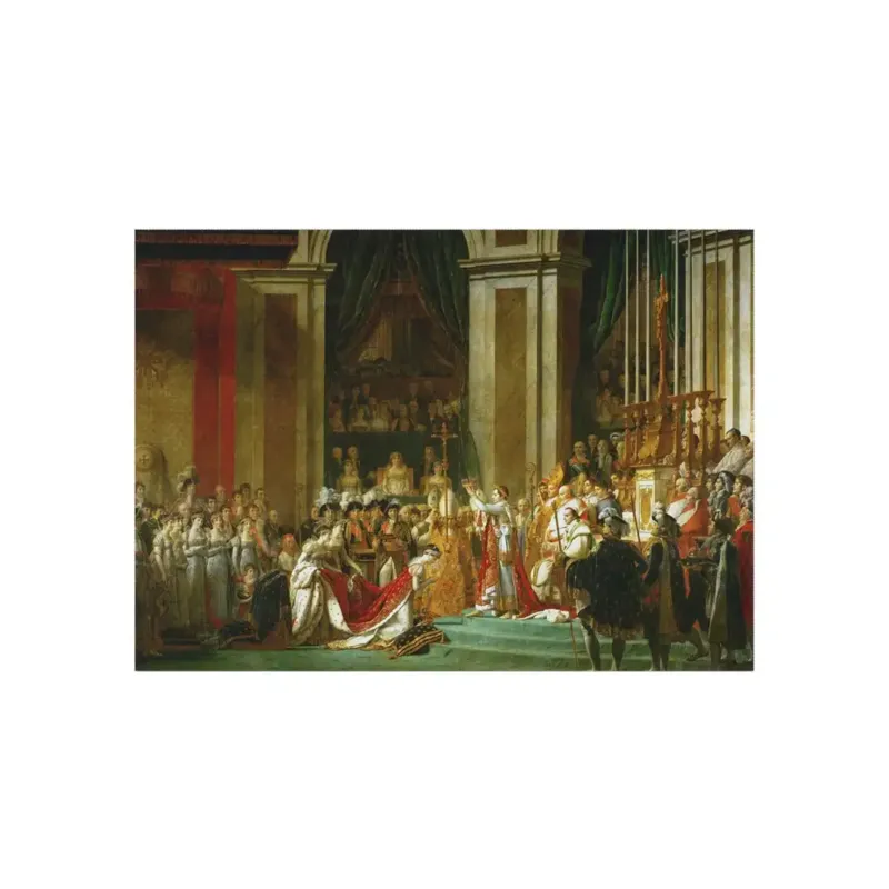 The Coronation of Napoleon Floor Mat